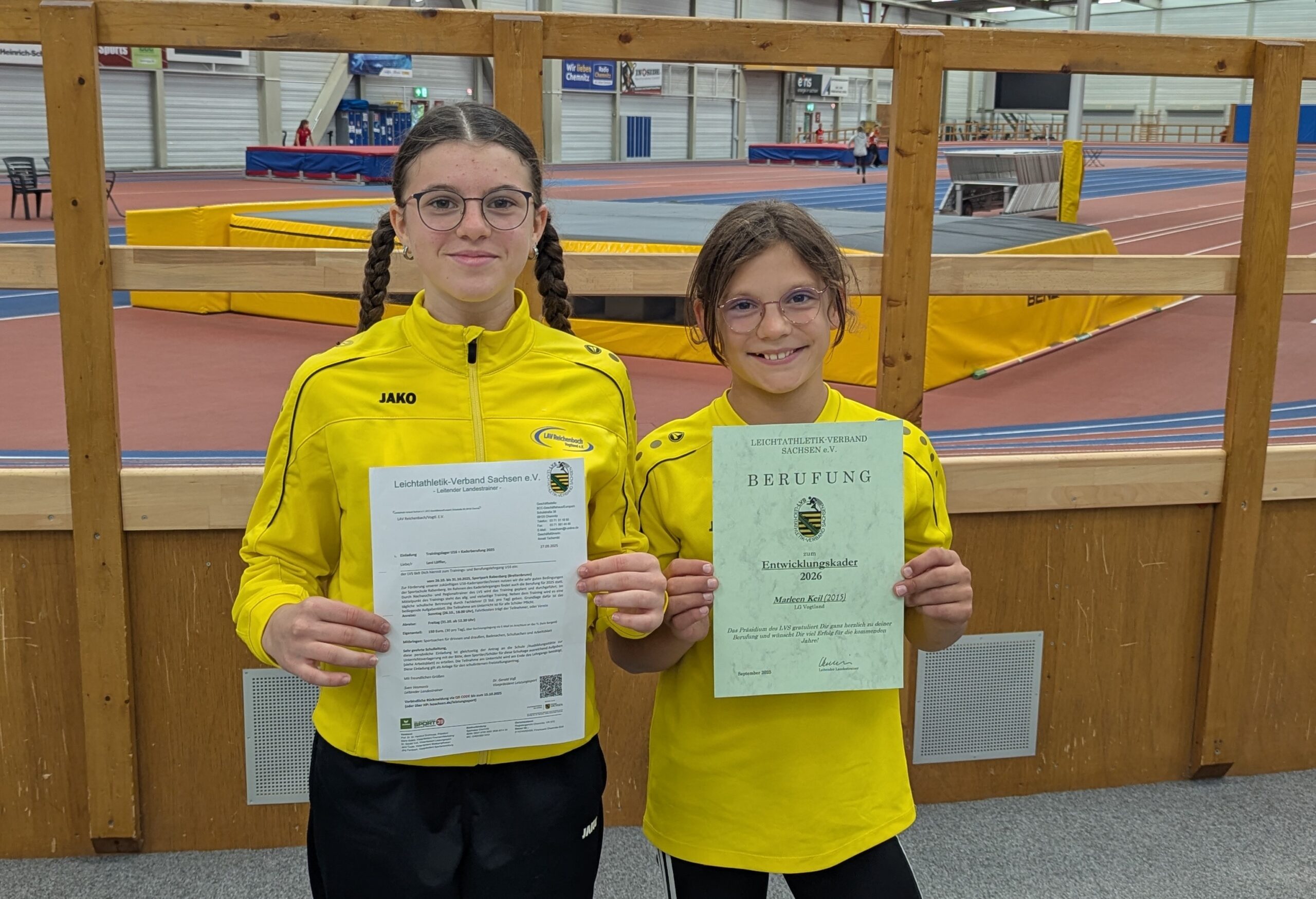 Featured image for “Zwei neue Talente werden Kader”